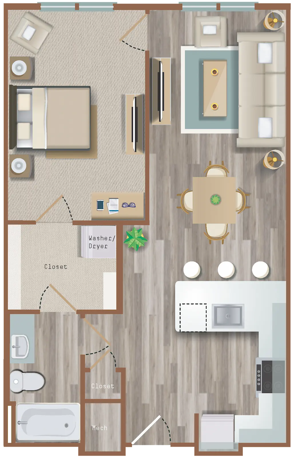 A1 – ID:1 Floorplan Image