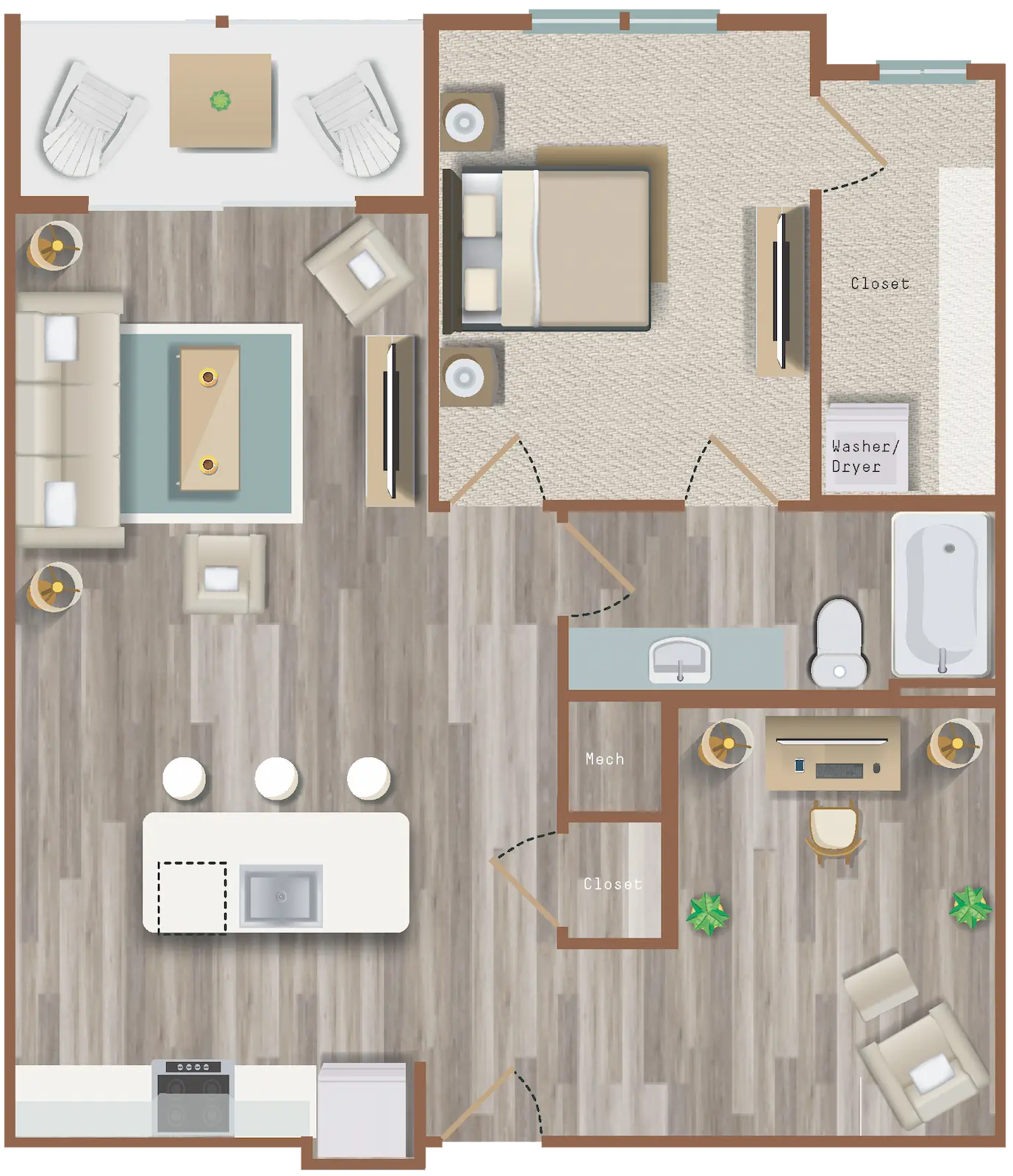 A4 – ID:4 Floorplan Image