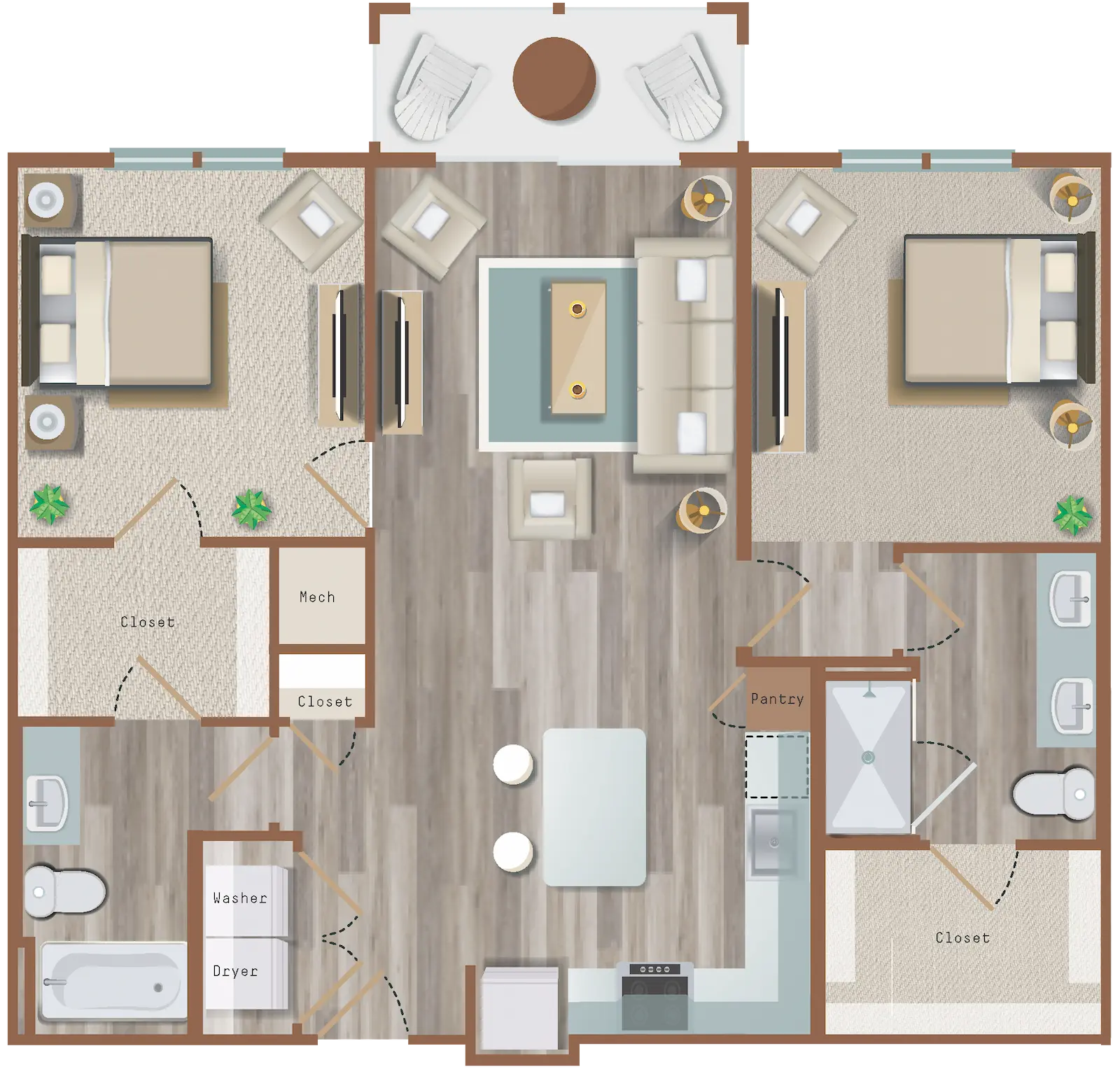 B1-Alt 3 – ID:9 Floorplan Image