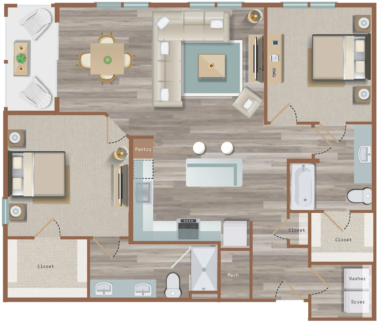 B4 – ID:15 Floorplan Image