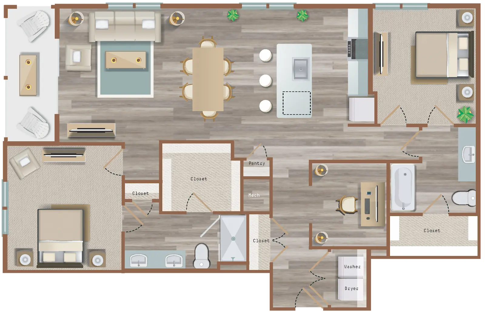 B6 – ID:17 Floorplan Image