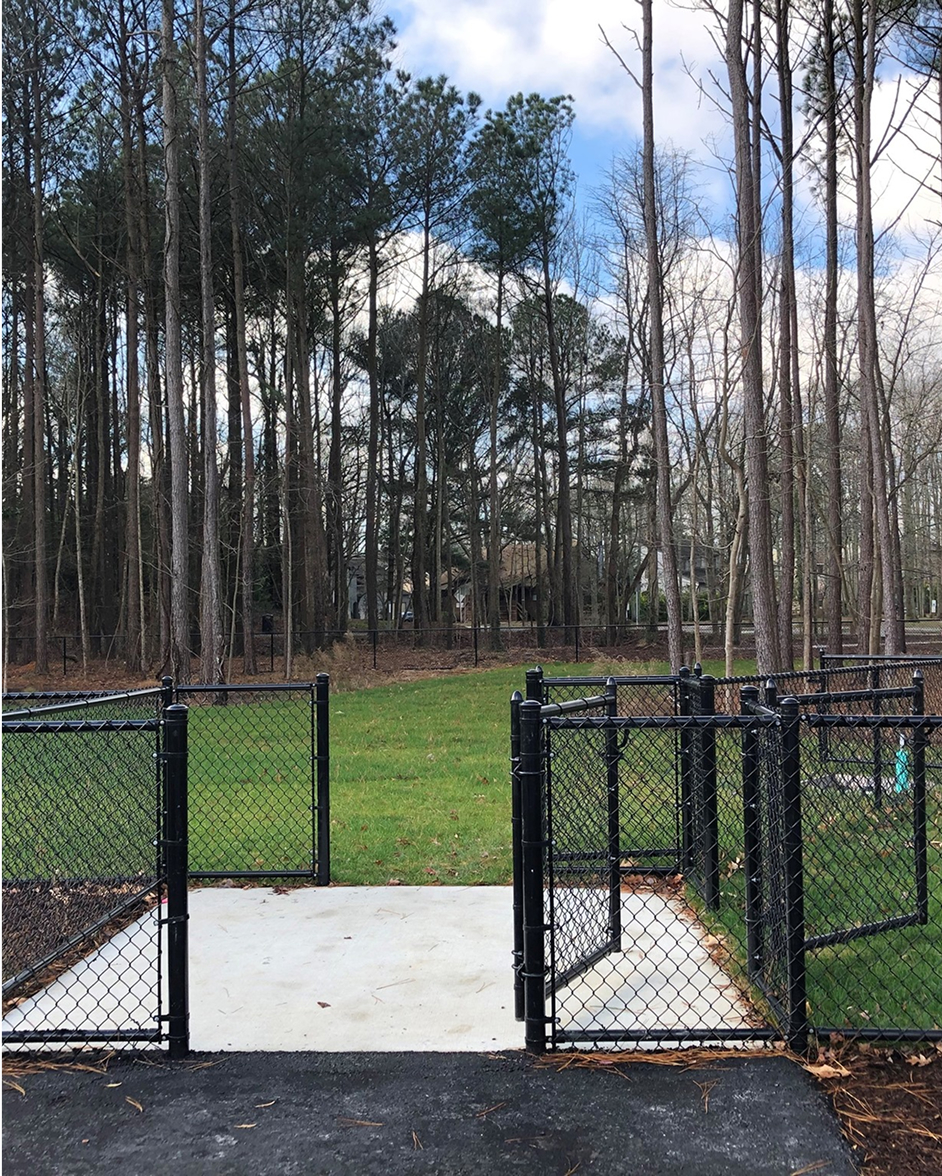 dog park at marshview park